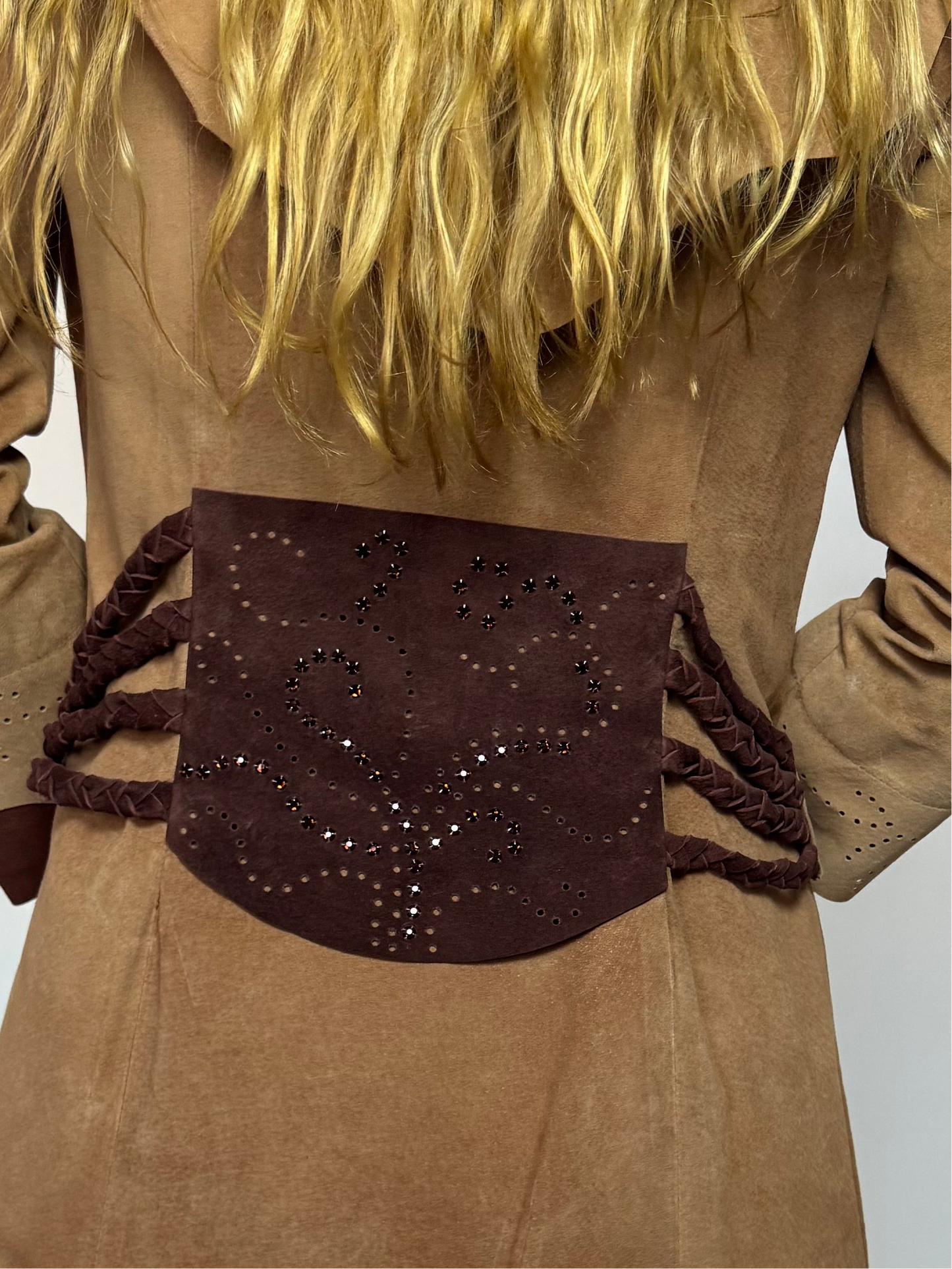 SMALL- HANDMADE SUEDE JACKET