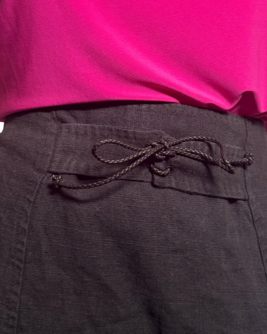 SIZE 6- MAX MARA 100% LINEN SKIRT