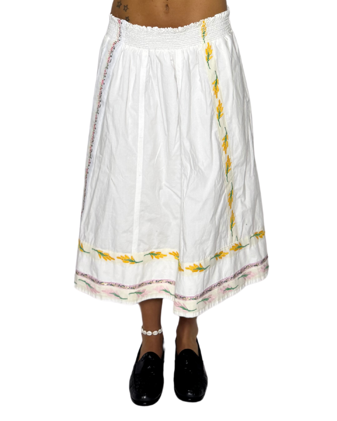 SIZE 12- NEW - DESIGNER COTTON SKIRT