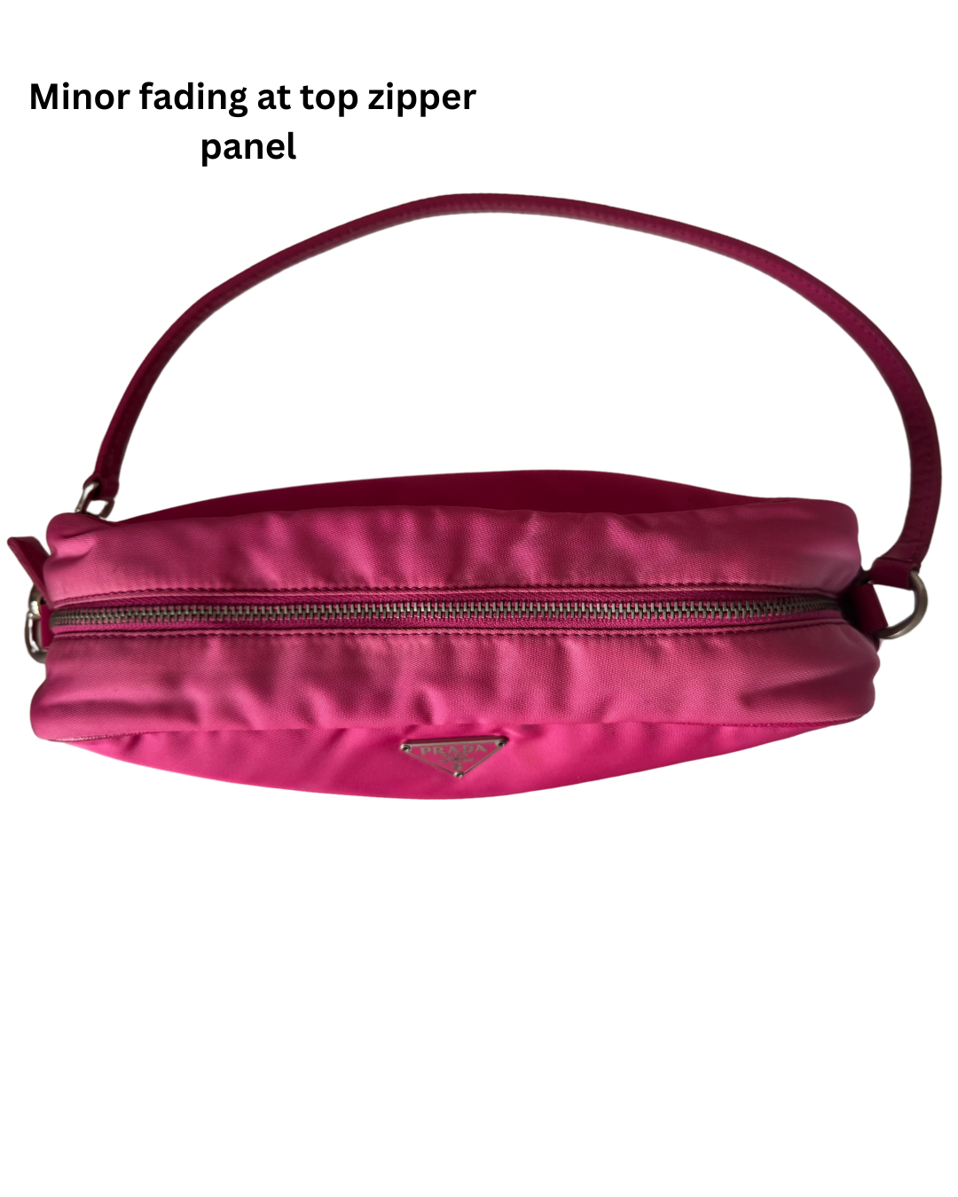 VINTAGE DESIGNER PINK NYLON BAG