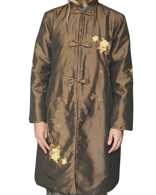 L/XL- 100% SILK JACKET