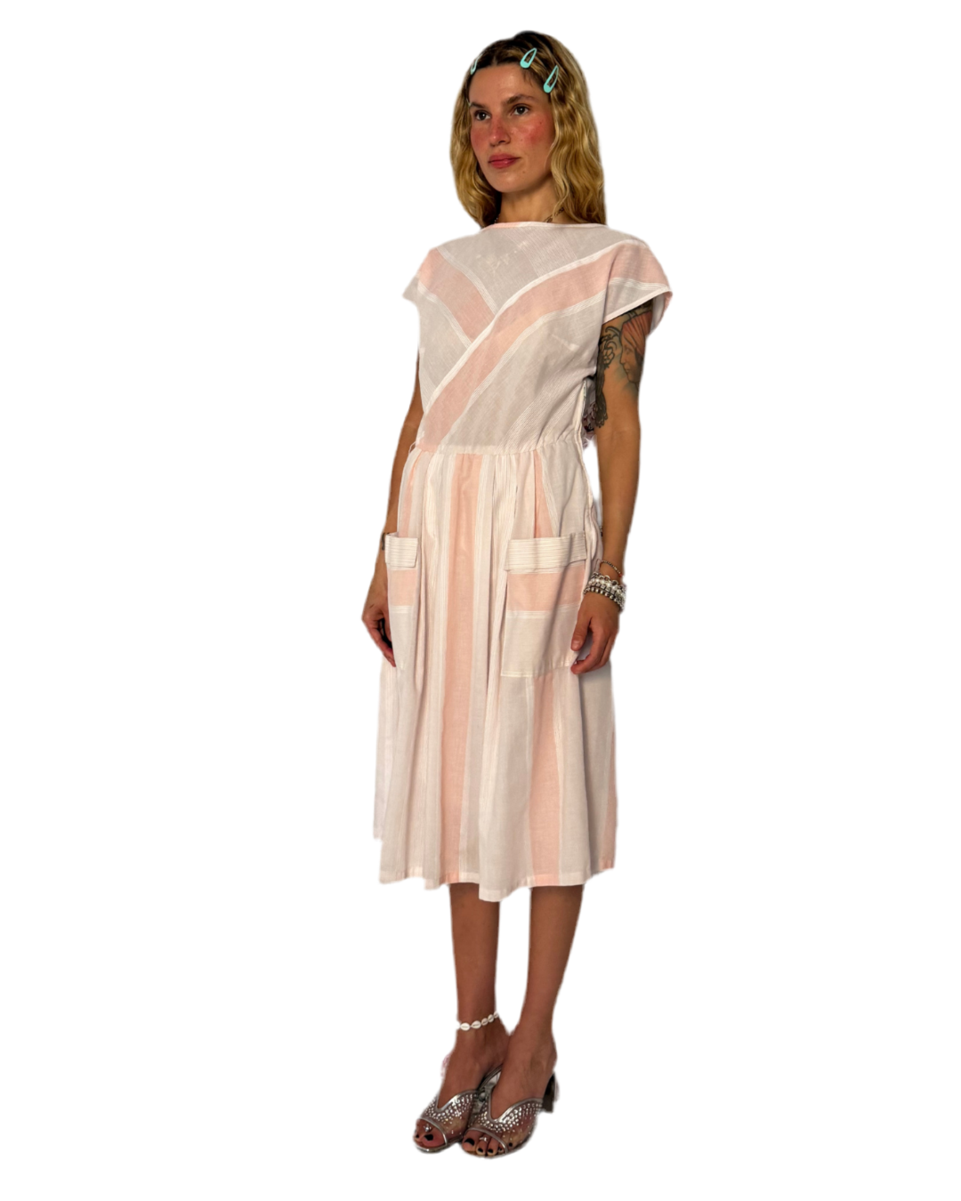 SMALL- 50’s APRON DRESS