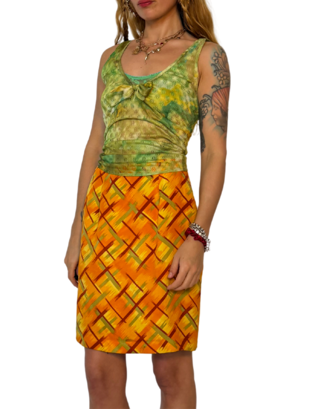 Size 4- VINTAGE SILK MINI