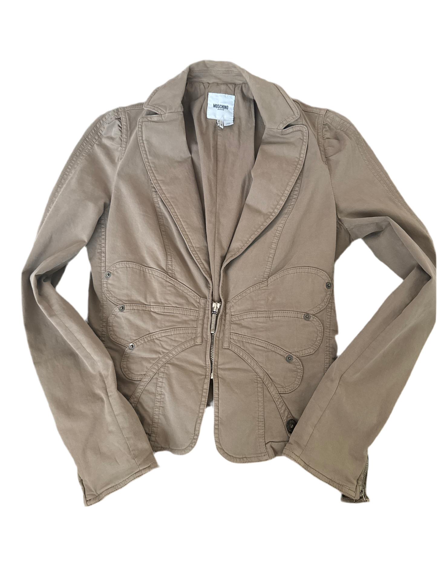 SIZE 10 - DESIGNER - VTG BUTTERFLY JACKET