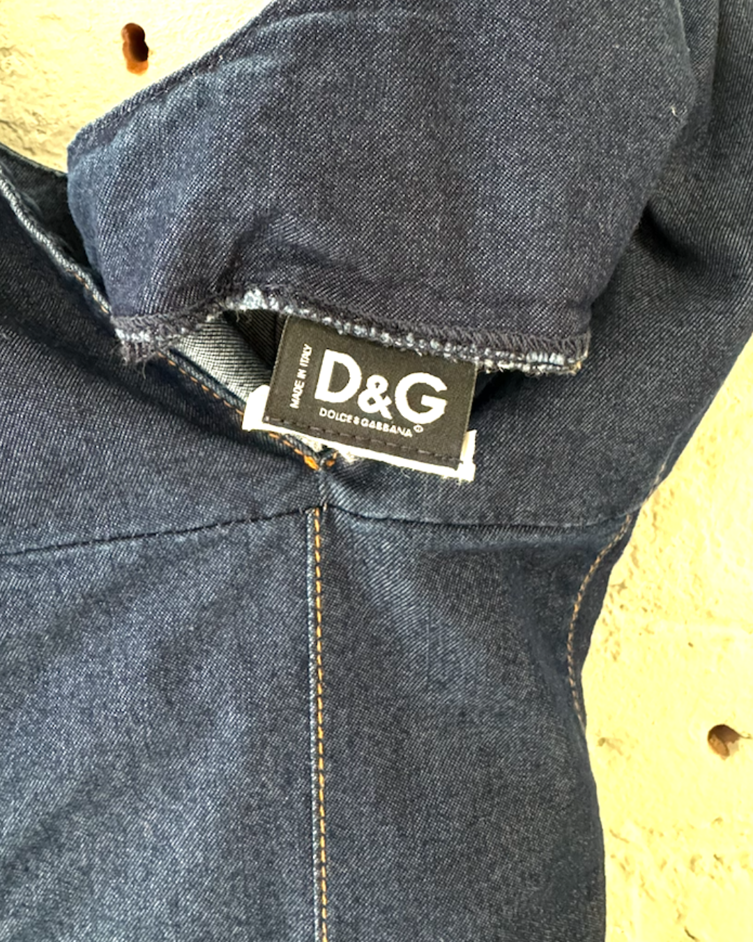 XS/S- ARCHIVE DESIGNER DENIM DRESS