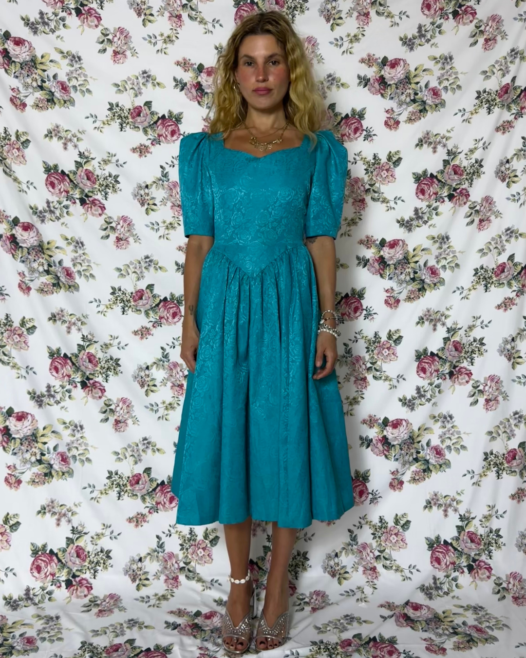 XS- 80’s PROM DRESS