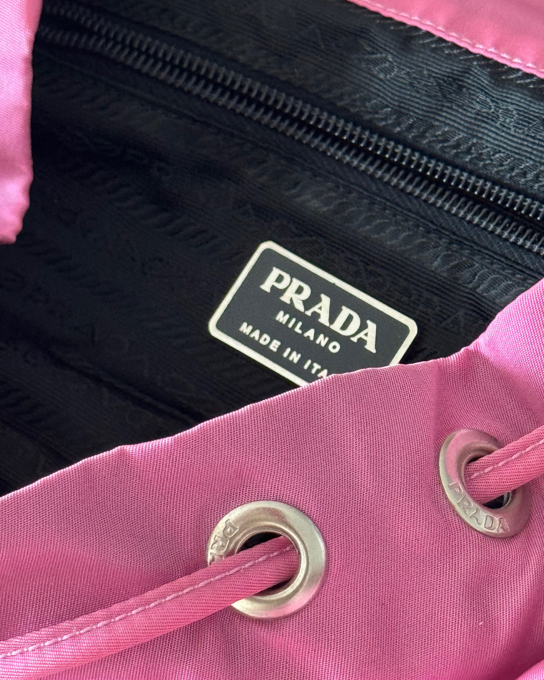 VINTAGE DESIGNER PINK BACKPACK
