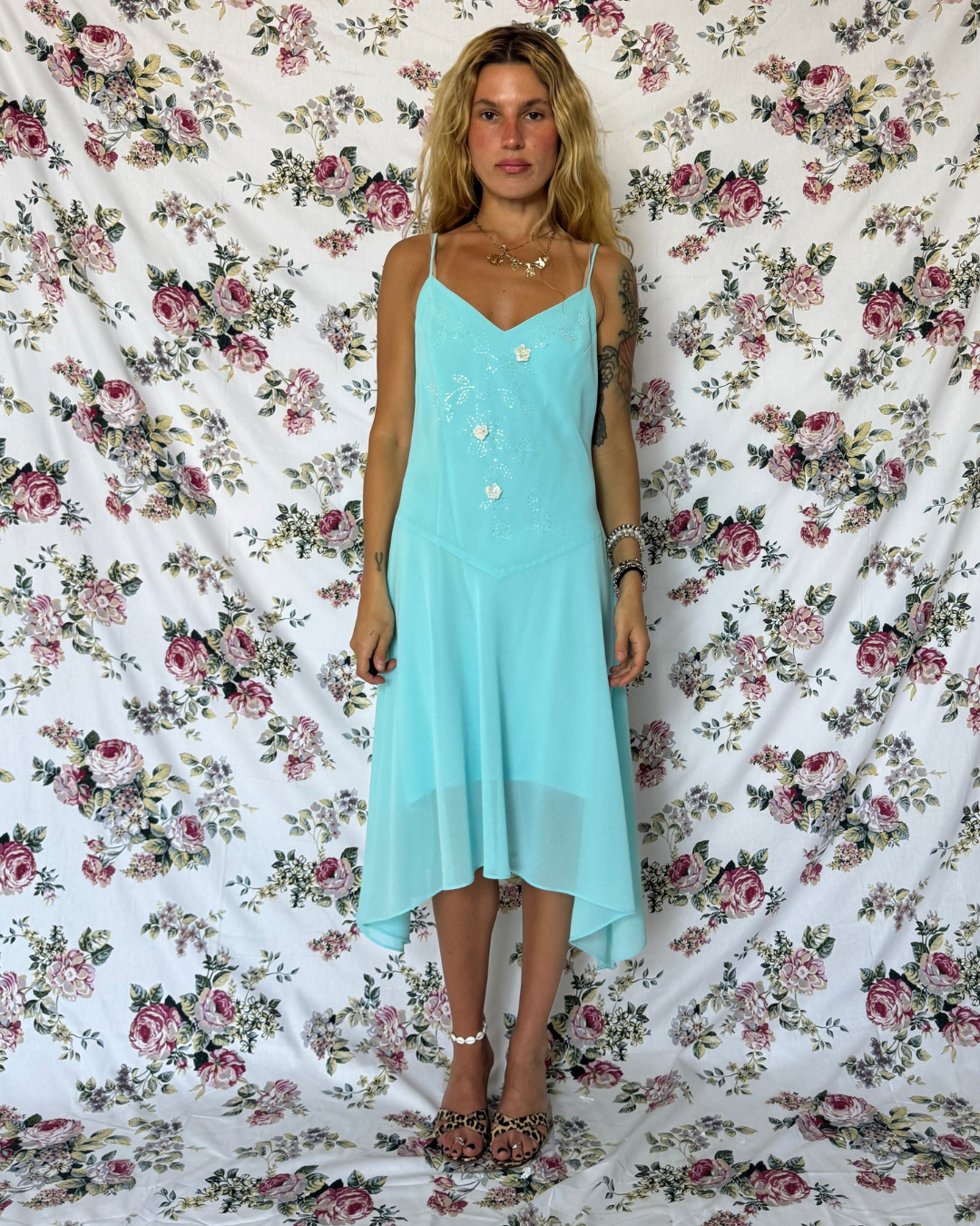 SIZE 6/8 - BEADED FAIRY DRESS