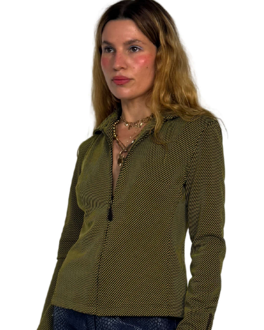 SMALL- VINTAGE ZIP TOP