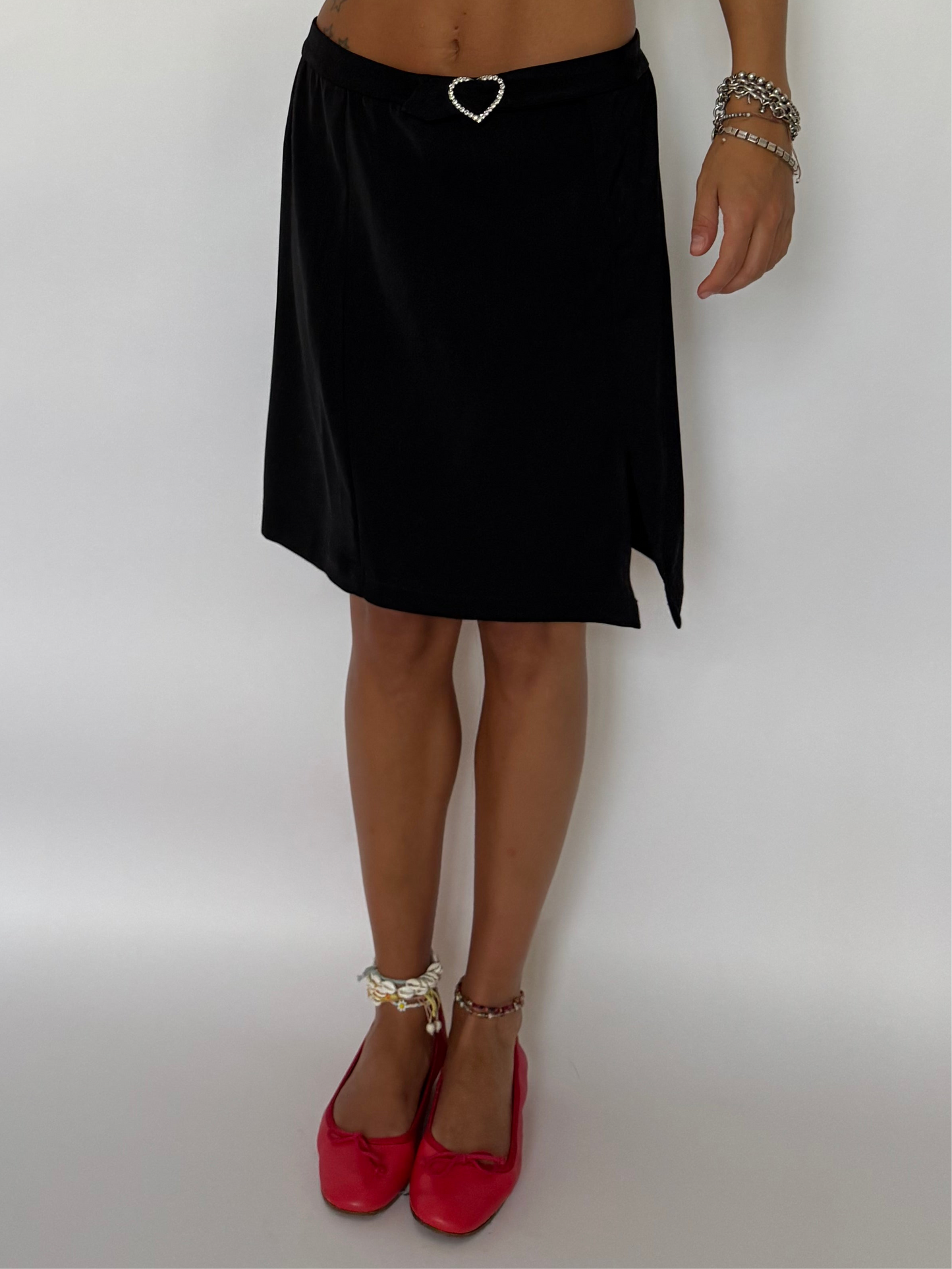 SIZE 2- RHINESTONE HEART