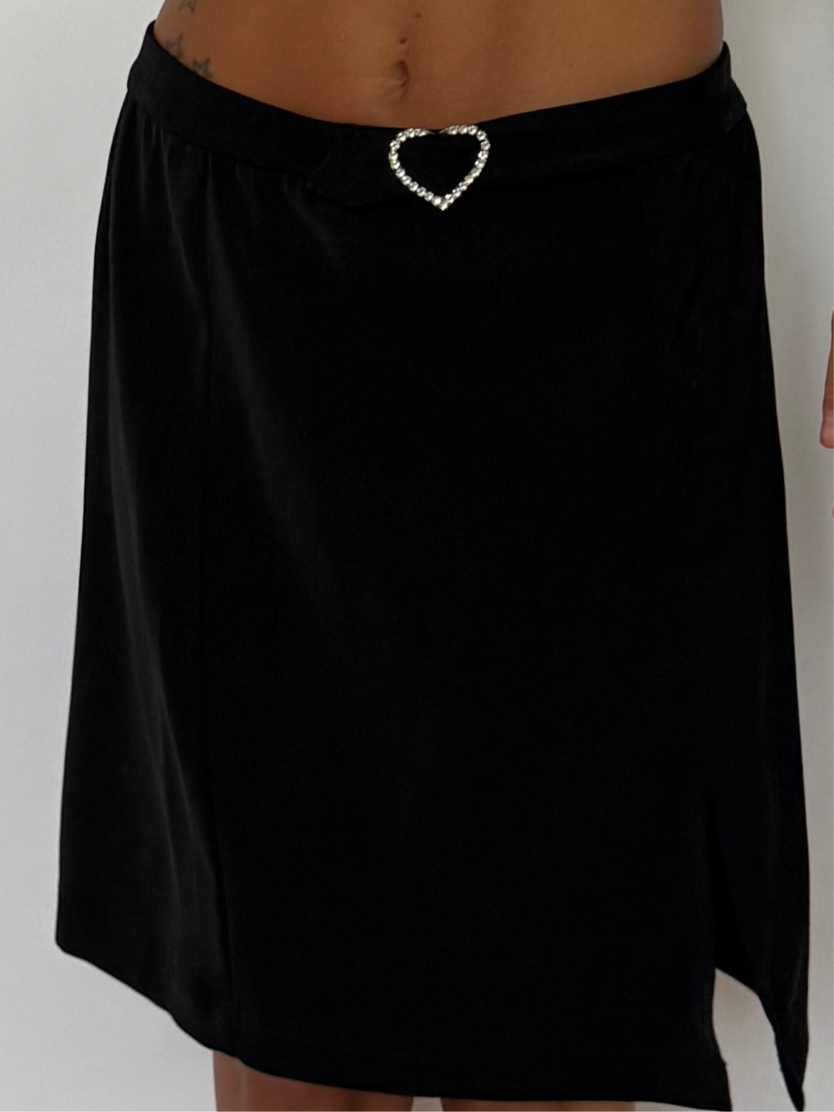 SIZE 2- RHINESTONE HEART