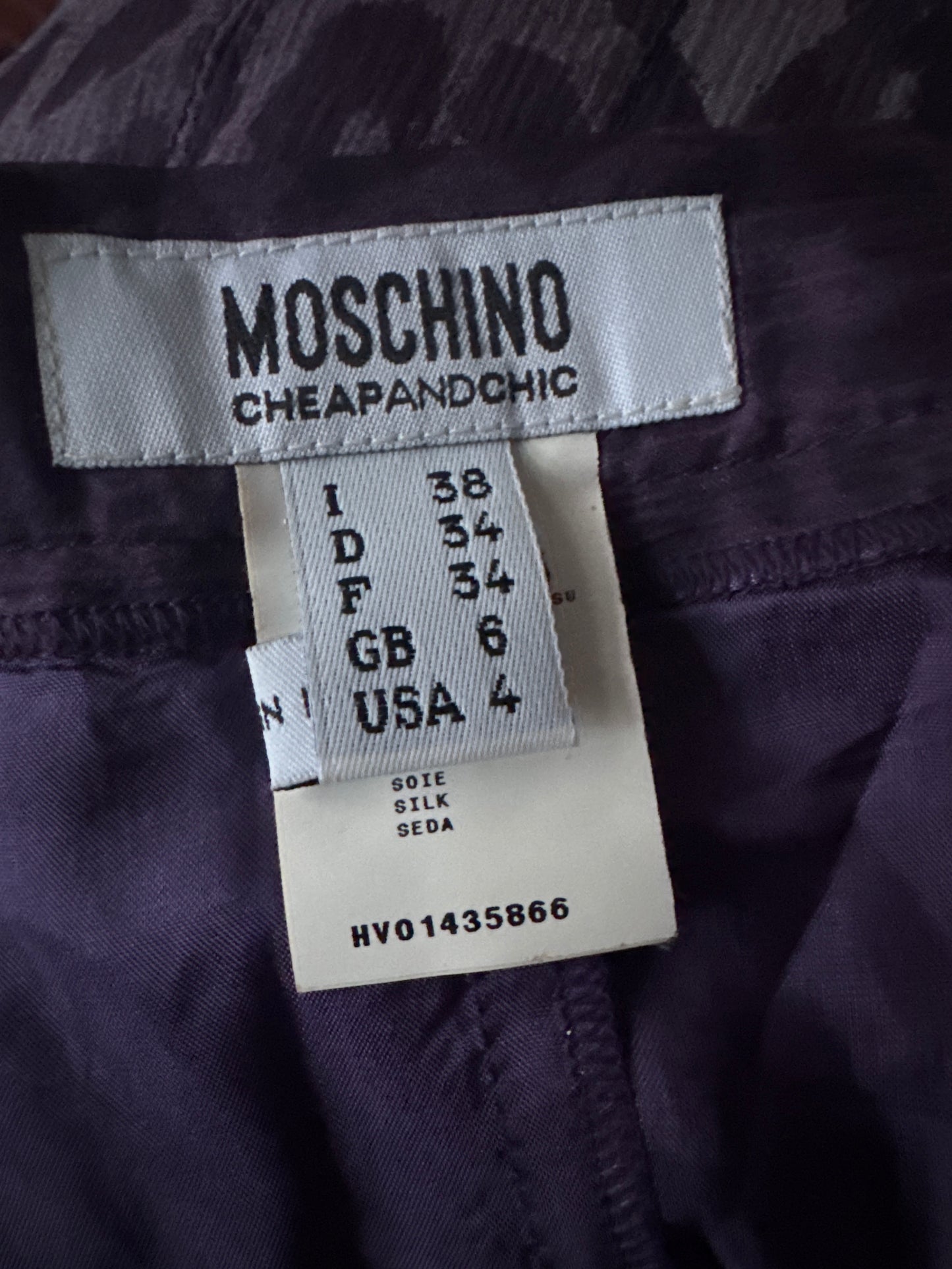 SIZE 4 - DESIGNER- PURPLE LEOPARD SET