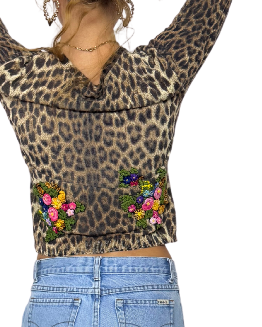 XS- VINTAGE DESIGNER CARDI