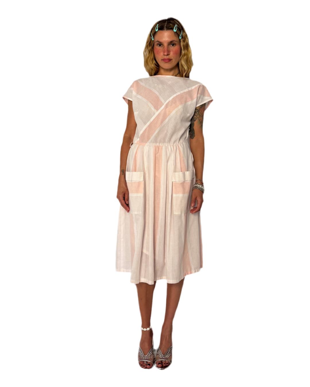 SMALL- 50’s APRON DRESS