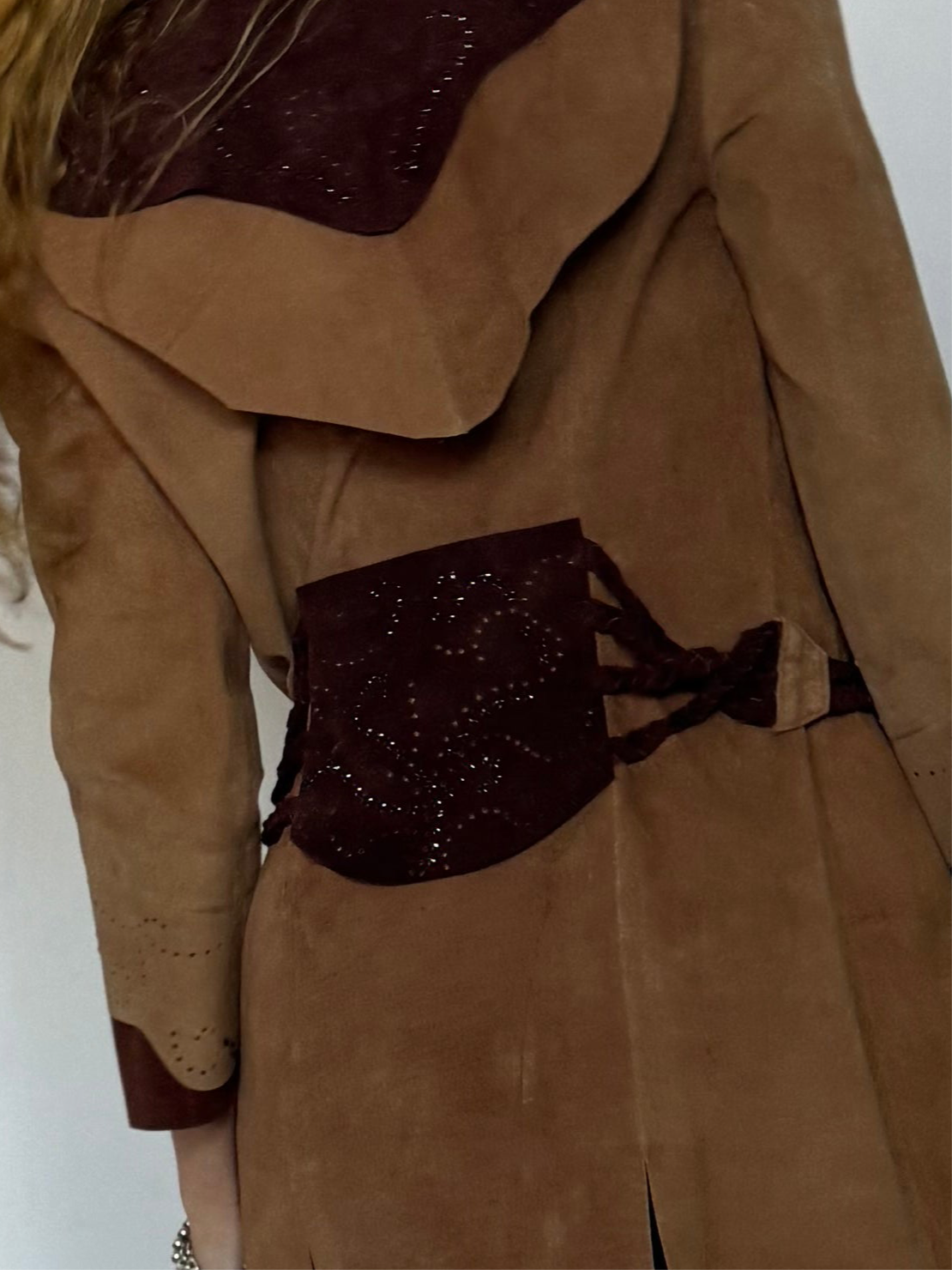 SMALL- HANDMADE SUEDE JACKET