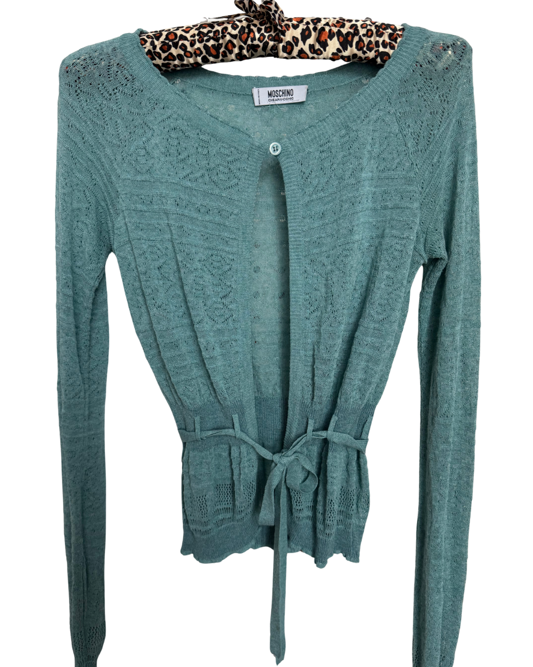 SMALL- Designer - open front cardi