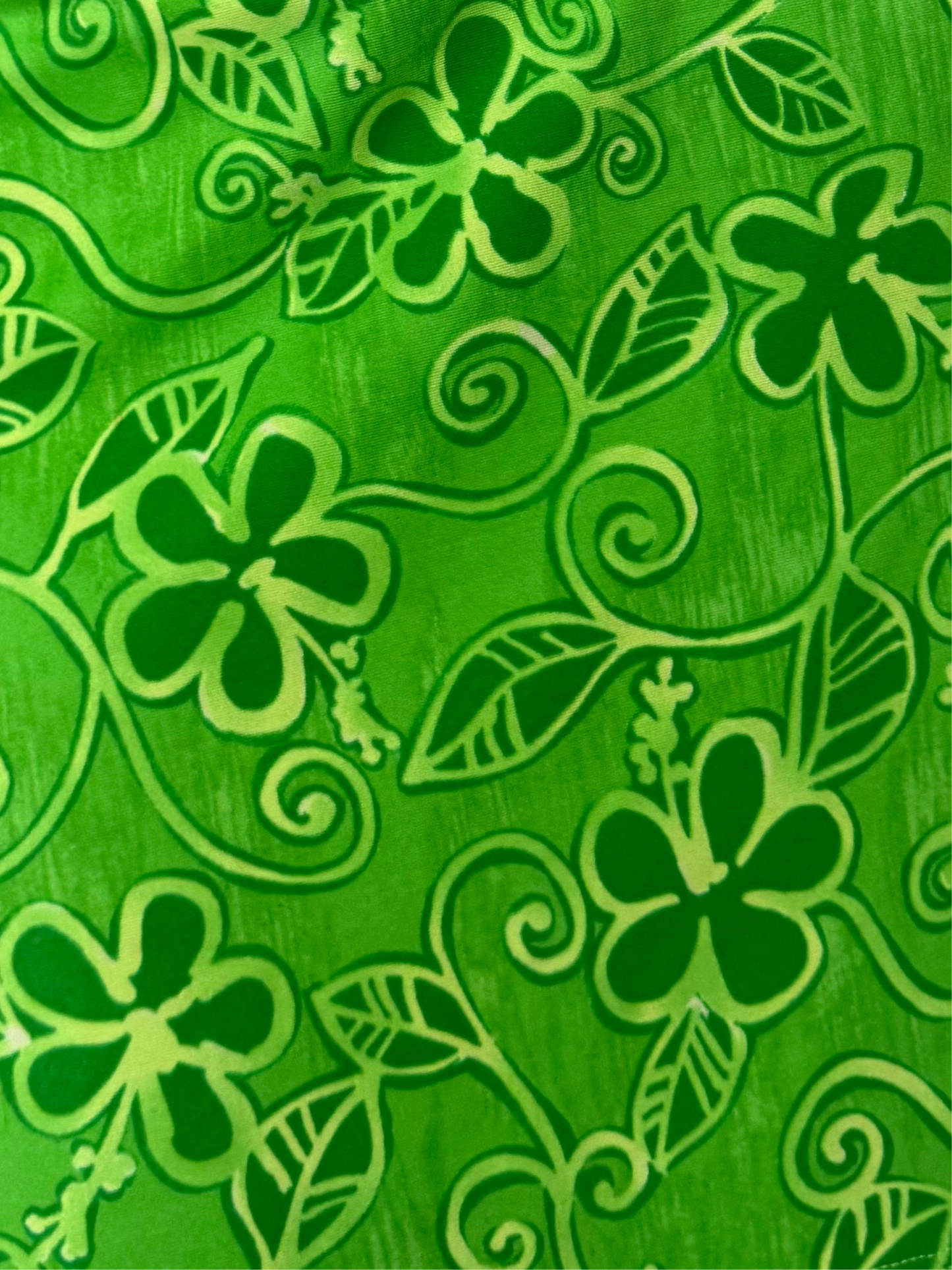 SMALL- green swim mini skirt