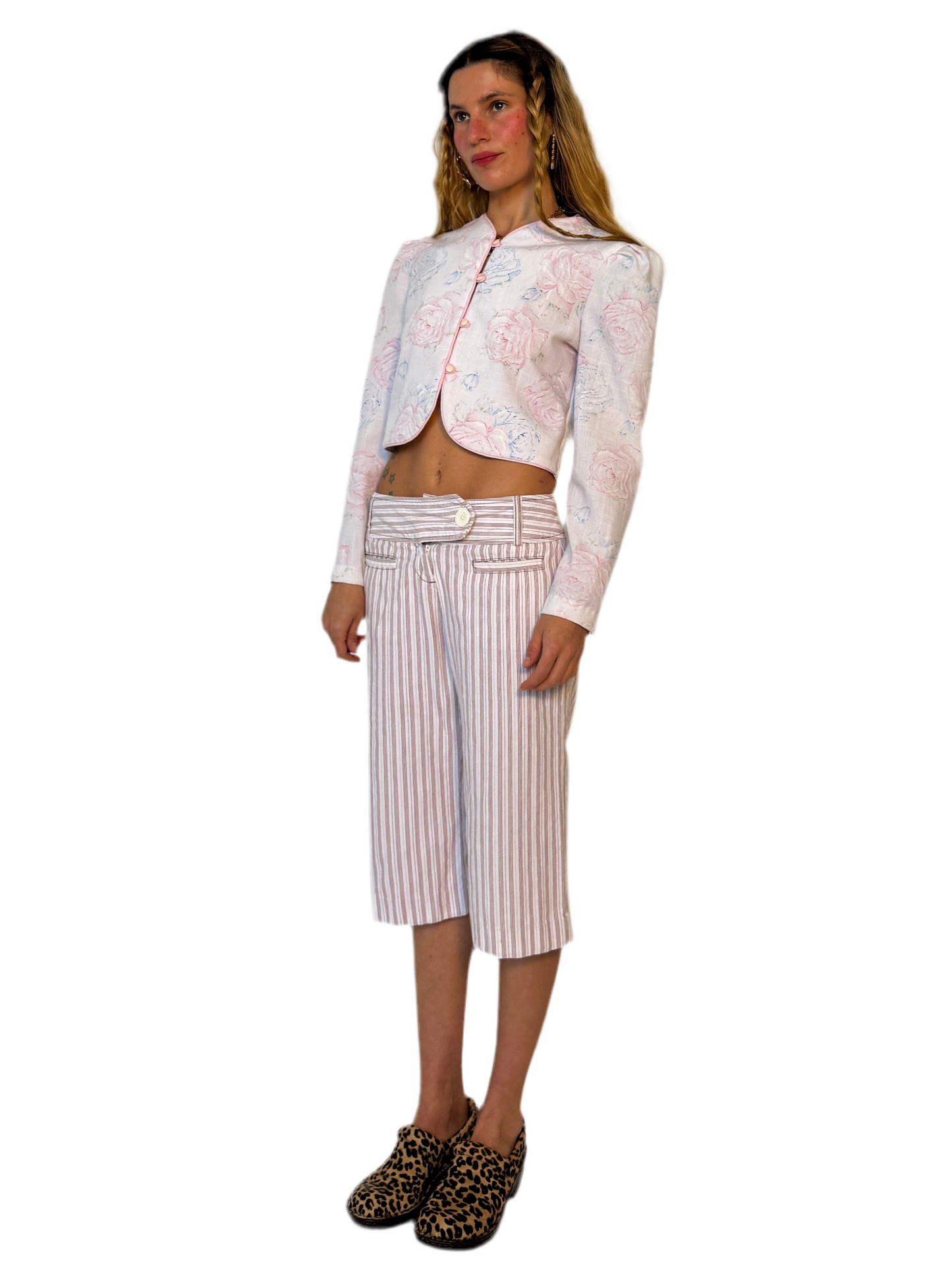 XS/S: HAND MADE CROP BLAZER
