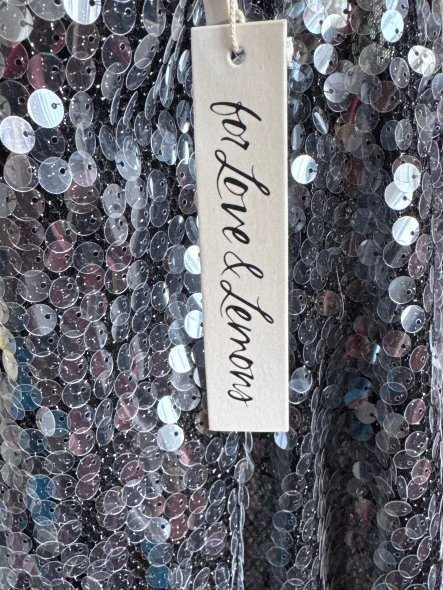 Xs/XXS NWT DESIGNER SHEER SEQUIN SKIRT