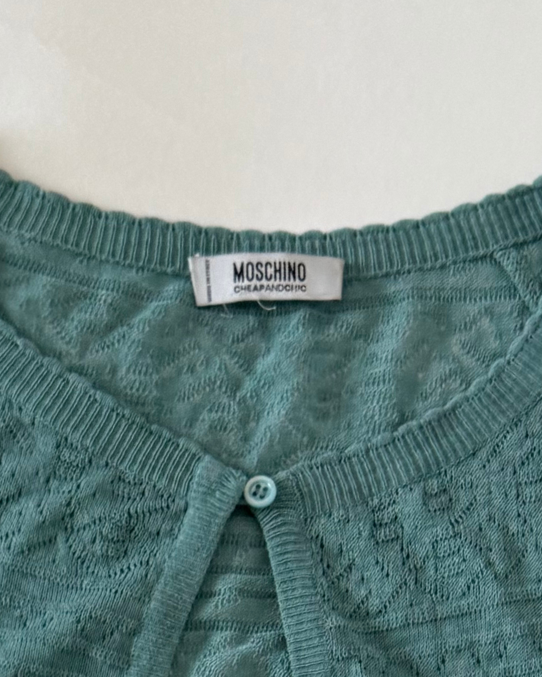 SMALL- Designer - open front cardi