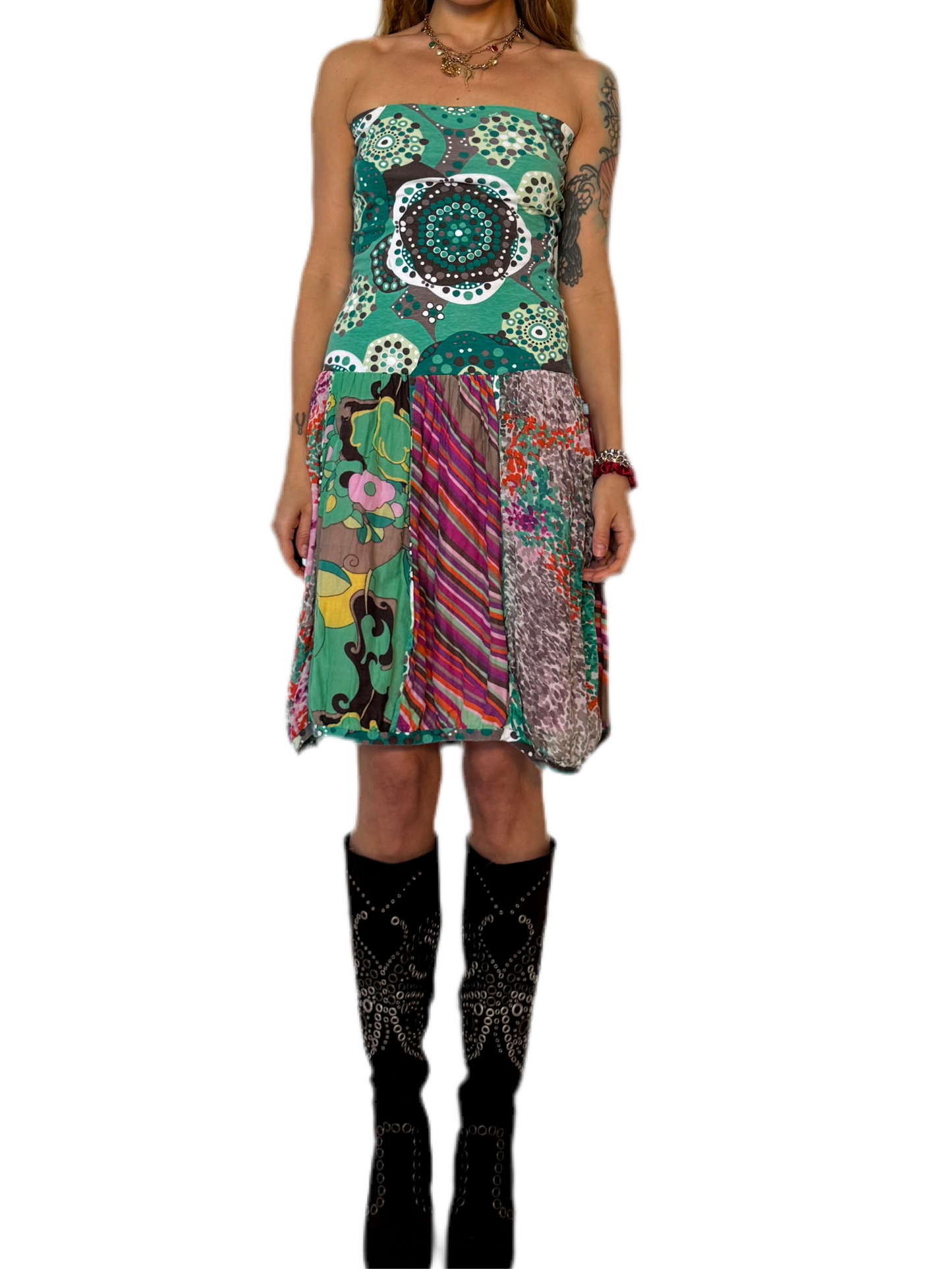 S/M- BUBBLE TUBE DRESS/SKIRT!!