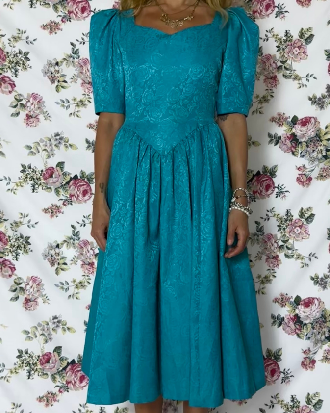 XS- 80’s PROM DRESS