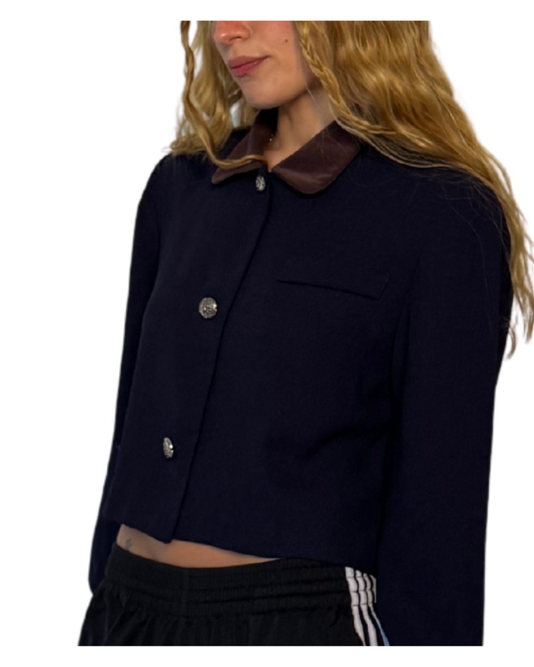 Vintage Crop blazer