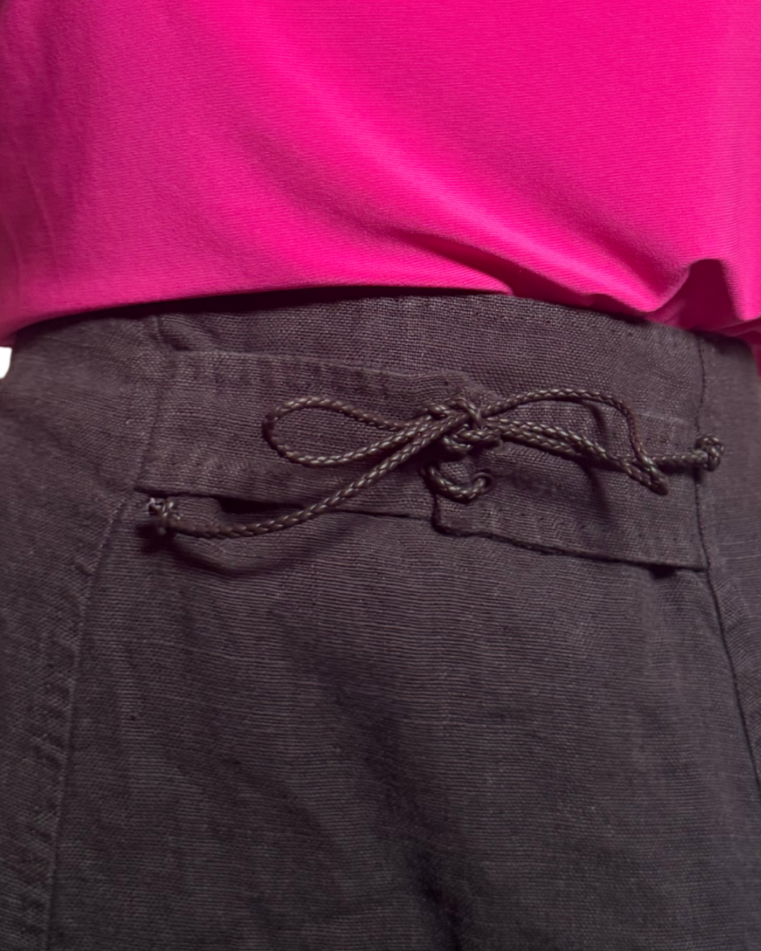 SIZE 6- MAX MARA 100% LINEN SKIRT