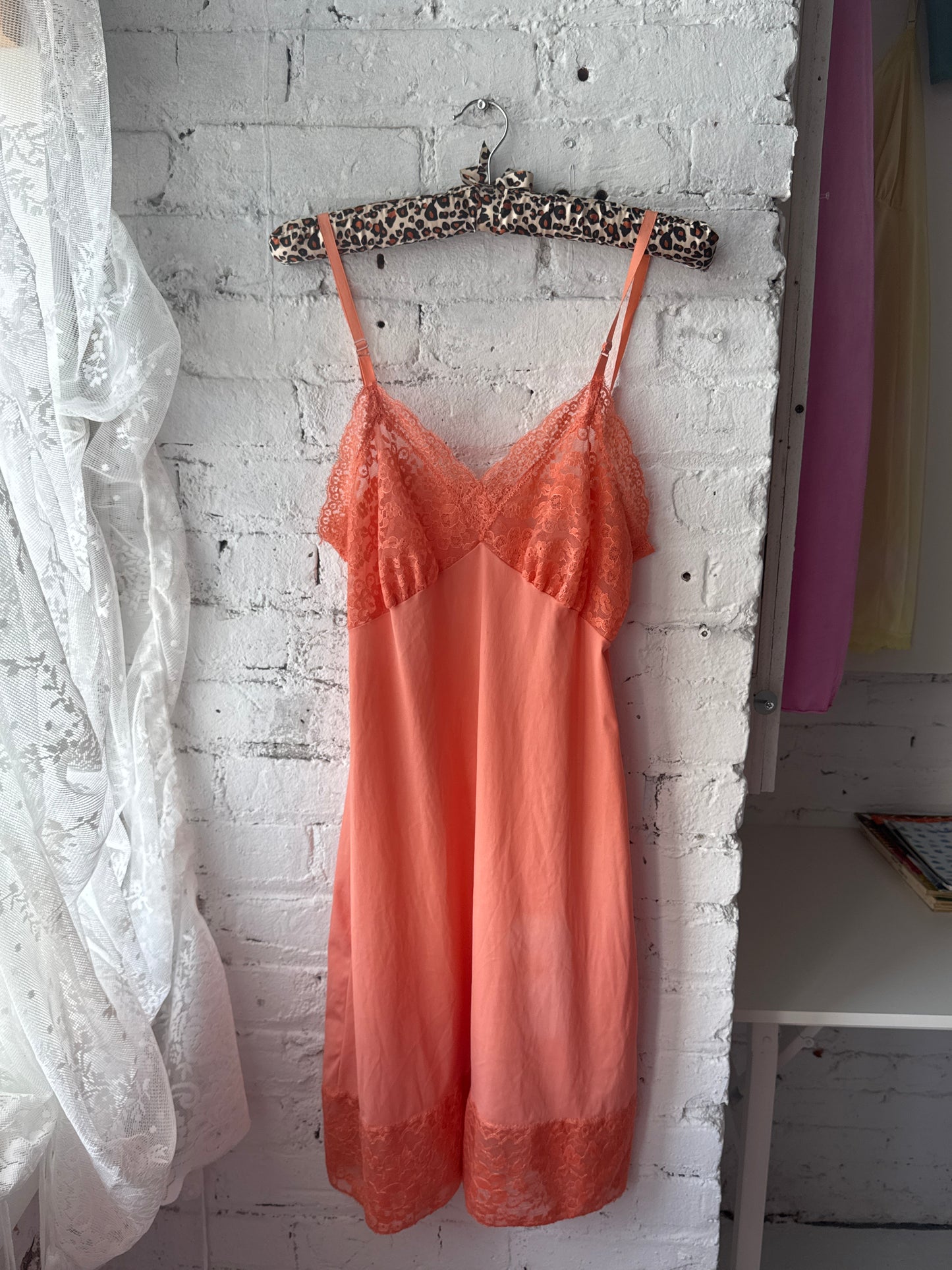 SIZE 6- PEACH SLIP