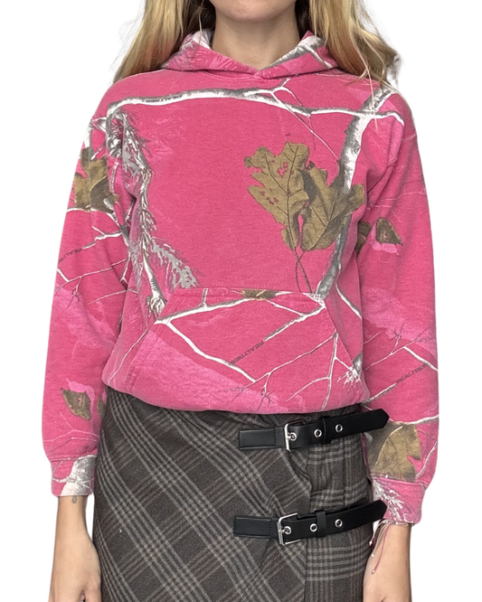 XXS/XS- Hot pink realtree hoodie