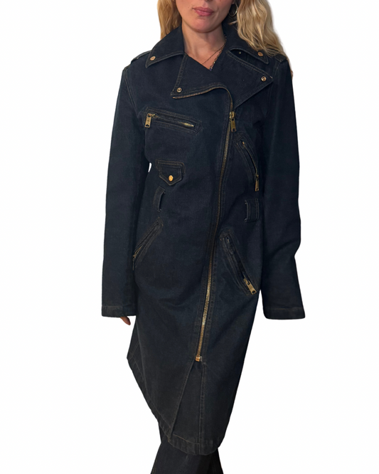 M/Large - D&G denim trench