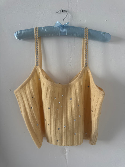 XXL - NWT rhinestone crop tank