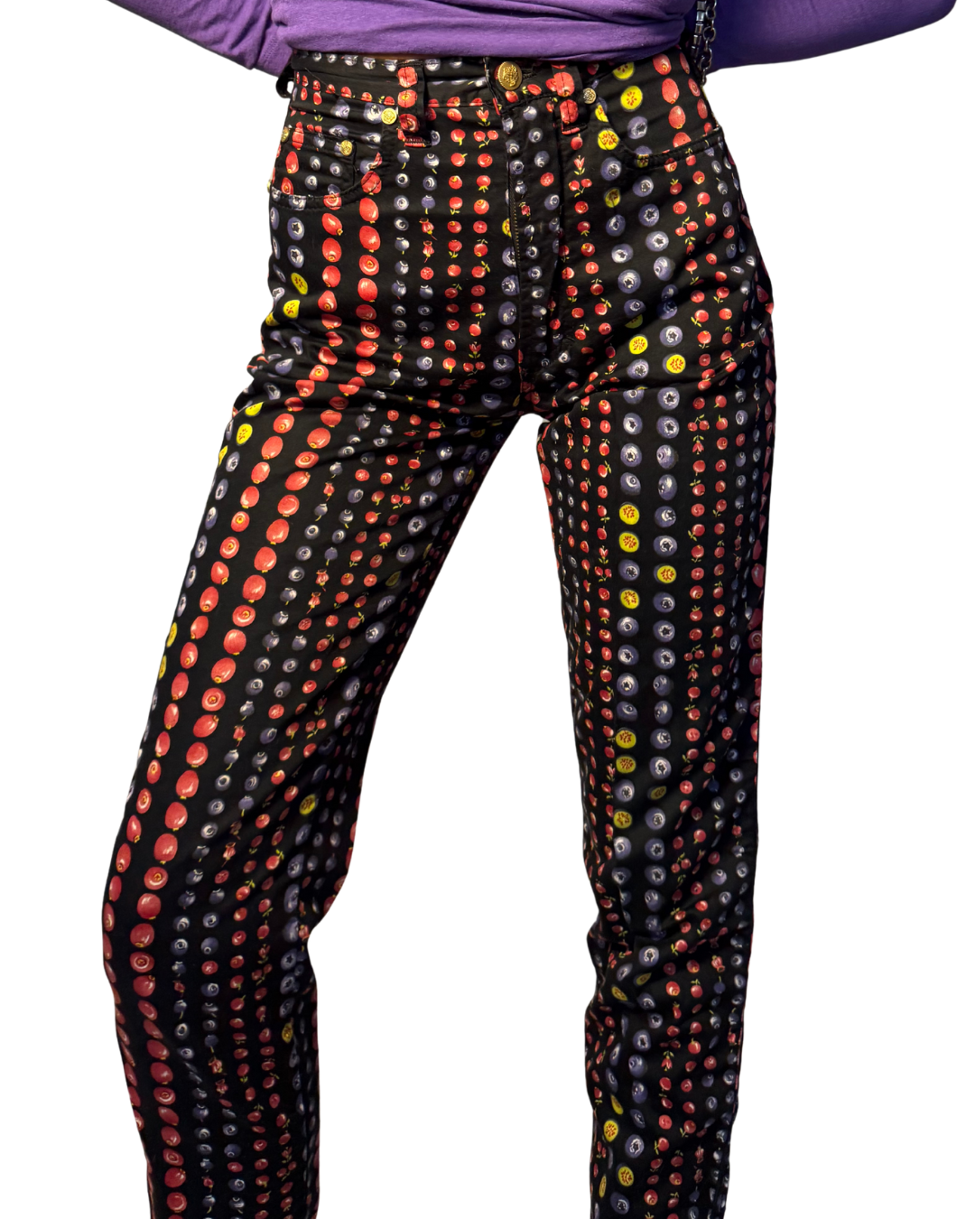 XS- Vintage Versace JC  berry jeans