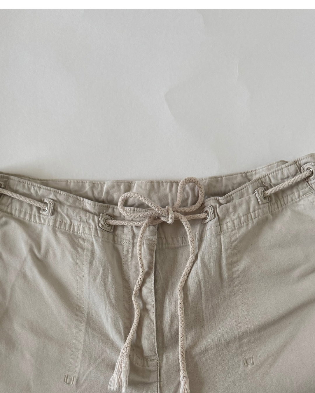 Tie waist pants