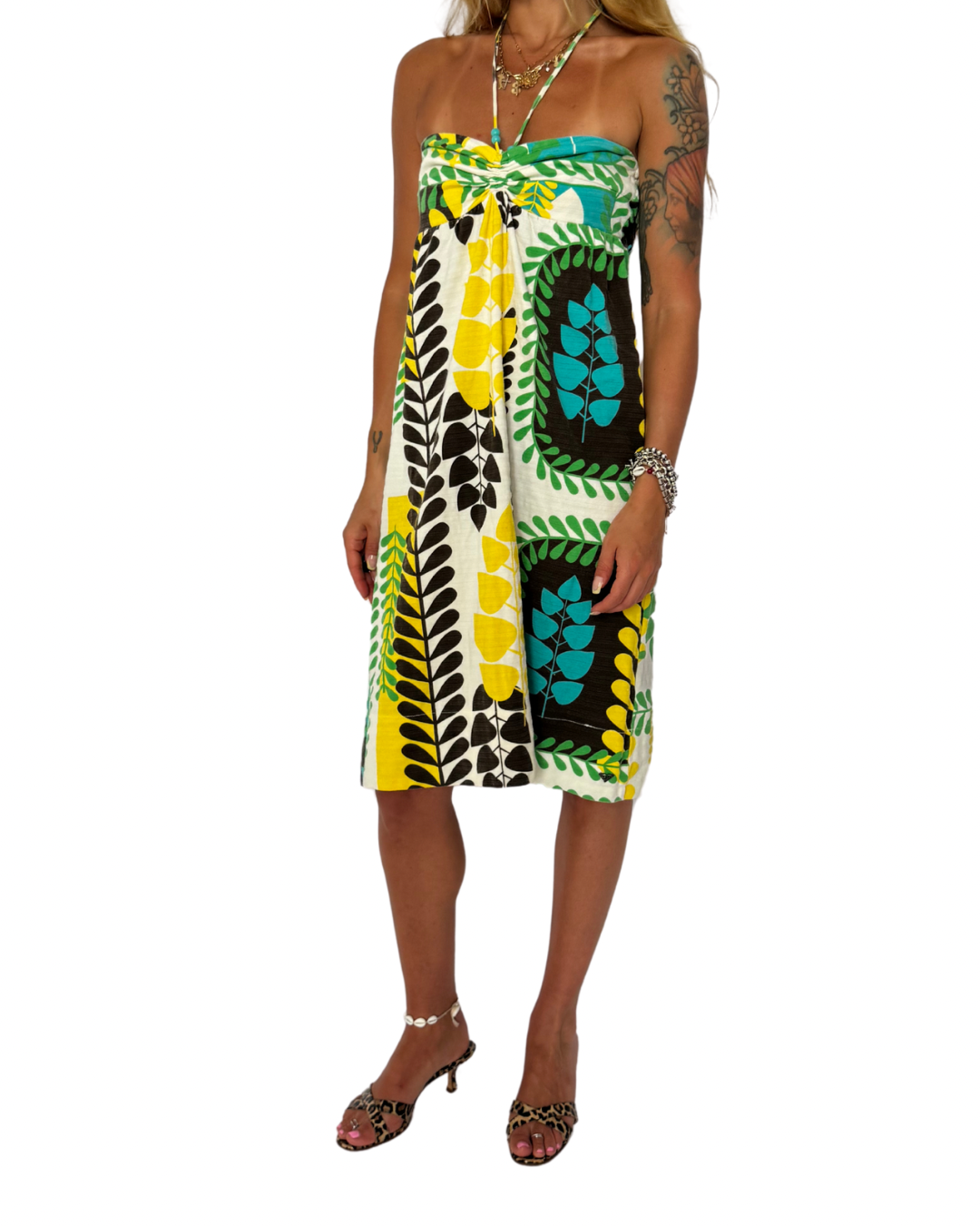 VTG halter dress /hottie skirt