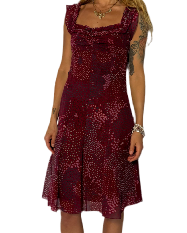 SIZE 4/6 - MOSCHINO 100% SILK DRESS