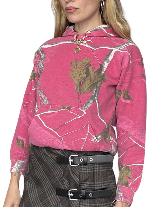 XXS/XS- Hot pink realtree hoodie