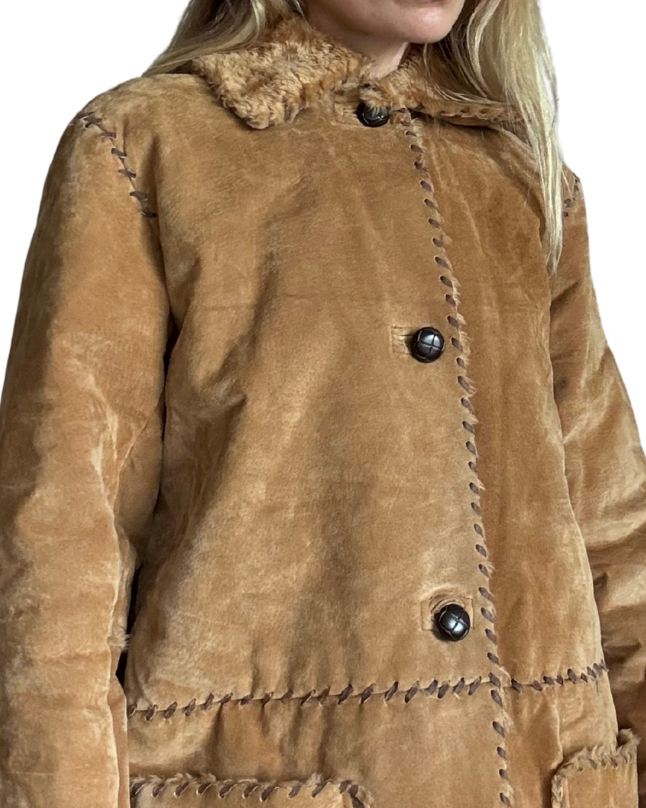 M/L - whipstitch penny lane jacket