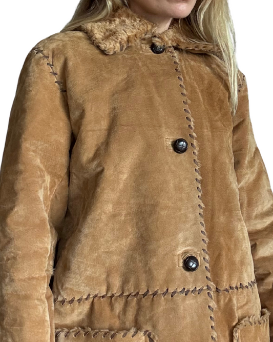 M/L - whipstitch penny lane jacket