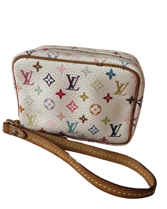VINTAGE DESIGNER MONOGRAM POUCH