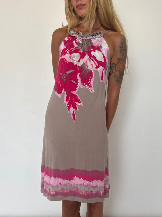 Small-vintage halter dress