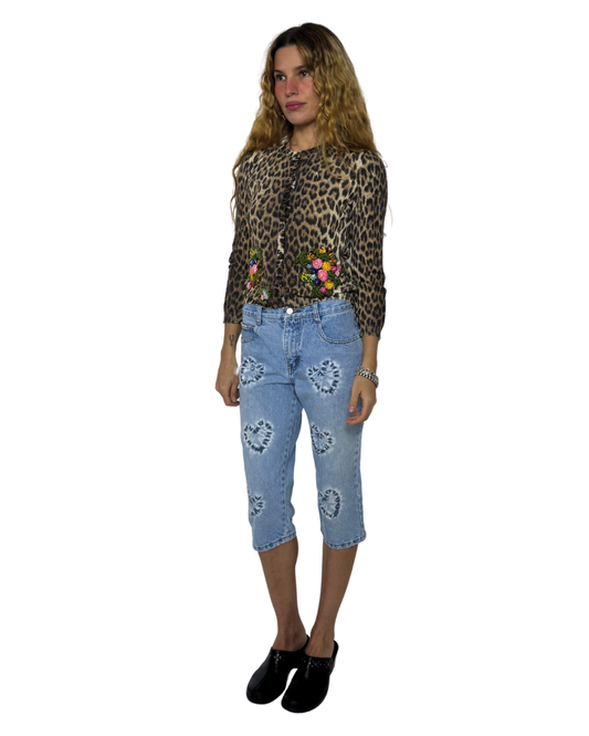 XS- VINTAGE DESIGNER CARDI
