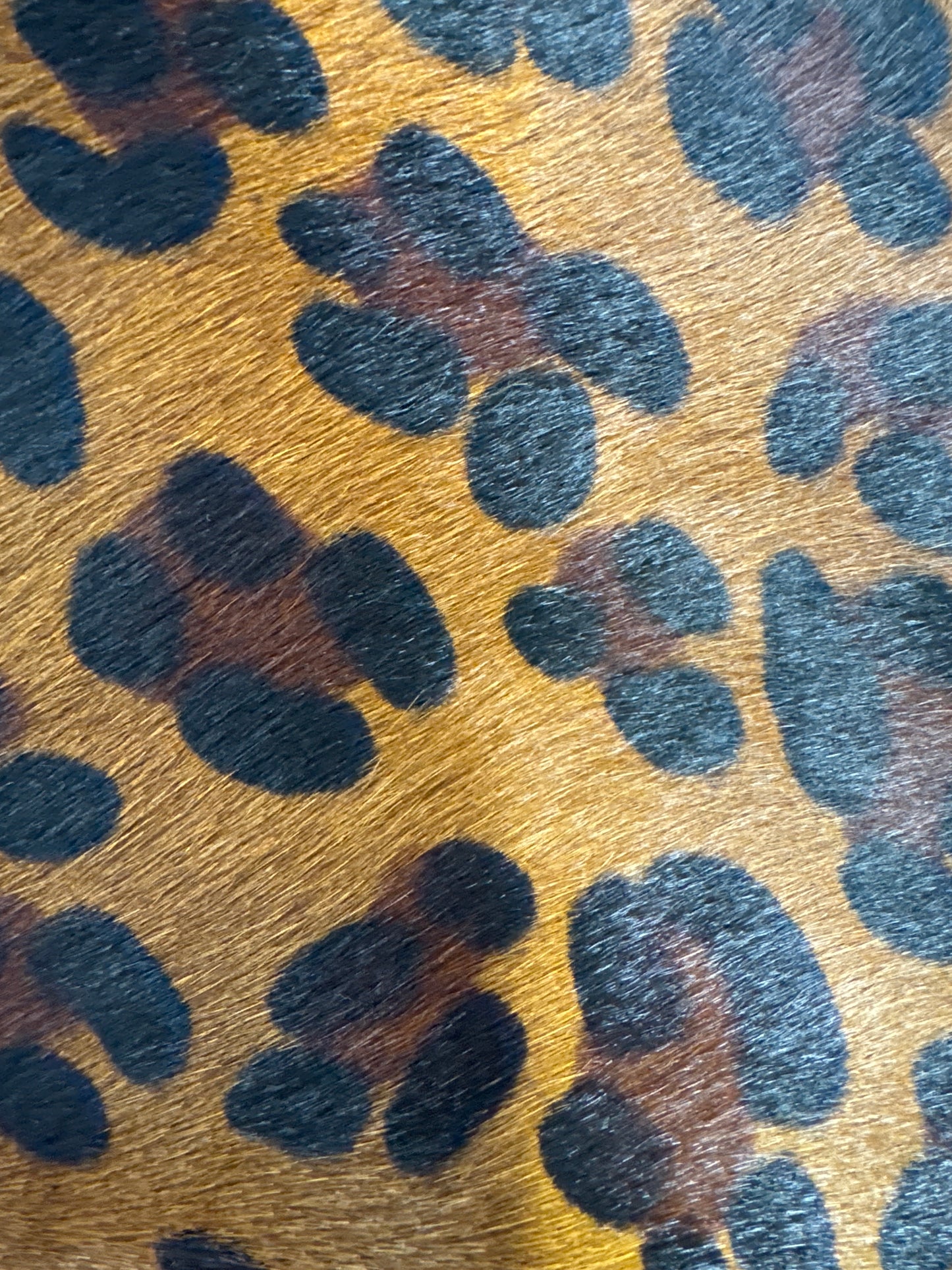 Vintage leopard ponyhair bag