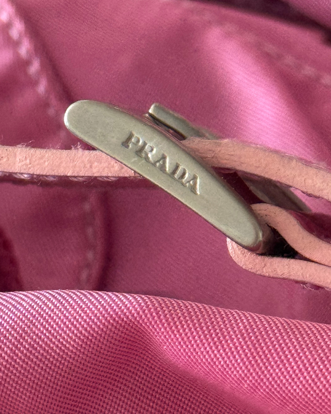 VINTAGE DESIGNER PINK BACKPACK