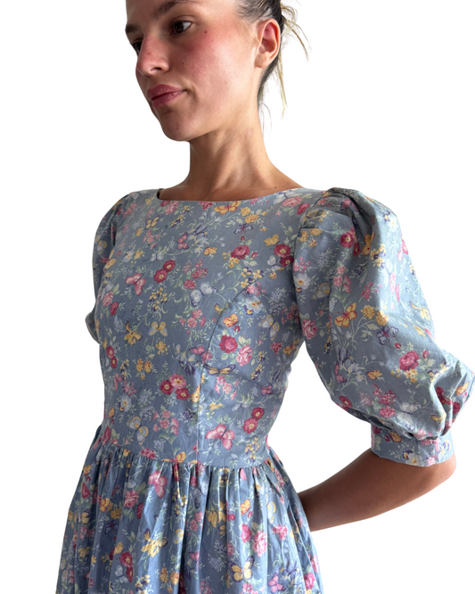 Small- handmade butterfly dress