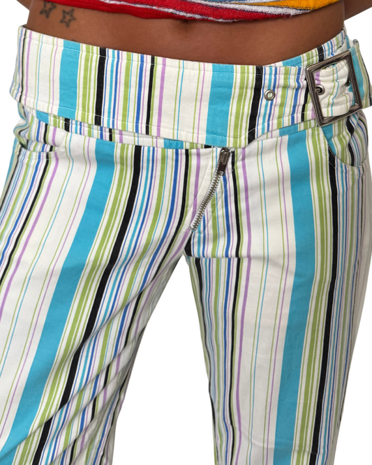 WAIST 30” - BUCKLE Y2K CROPPED PANTS